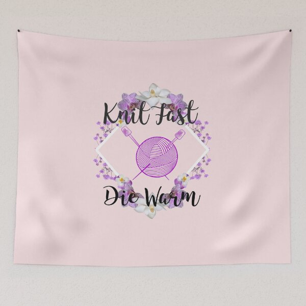 Item preview,  Knit Fast Die  Warm designed and sold by Widisp.