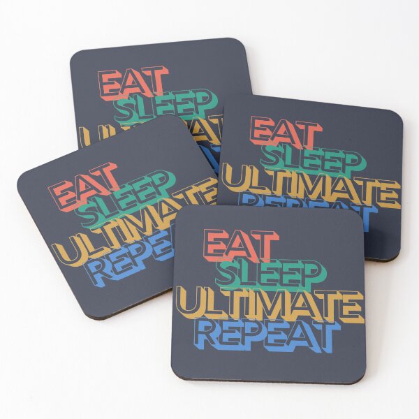 Item preview, Eat Sleep Ultimate Repeat - Vintage Ultimate Frisbee Player designed and sold by m95sim.