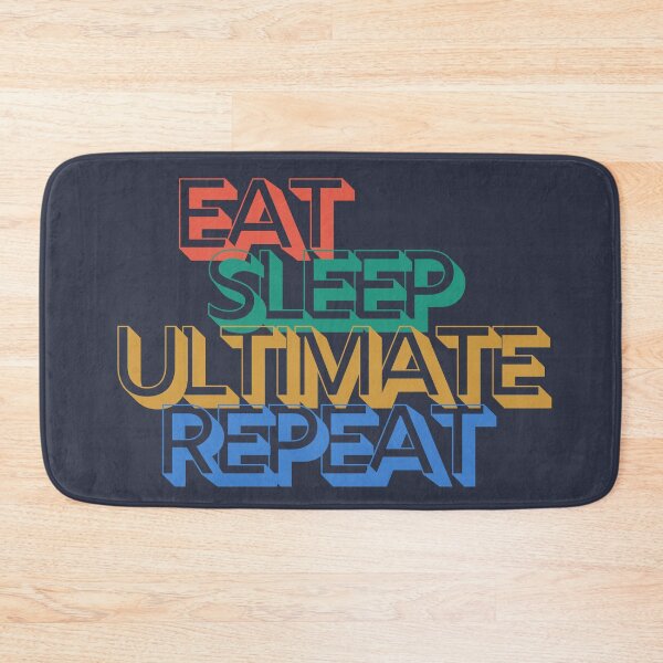 Item preview, Eat Sleep Ultimate Repeat - Vintage Ultimate Frisbee Player designed and sold by m95sim.