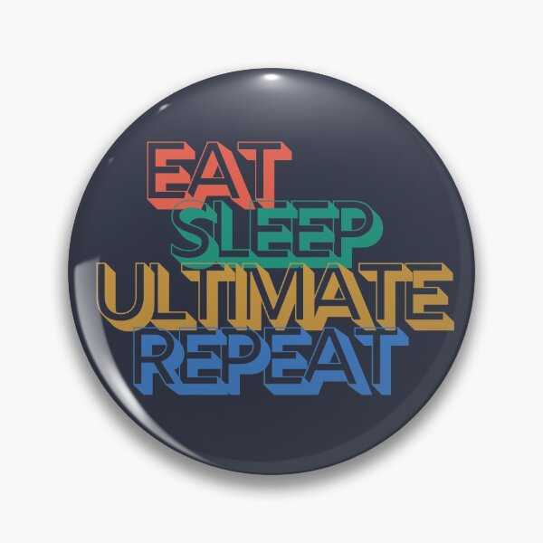 Item preview, Eat Sleep Ultimate Repeat - Vintage Ultimate Frisbee Player designed and sold by m95sim.