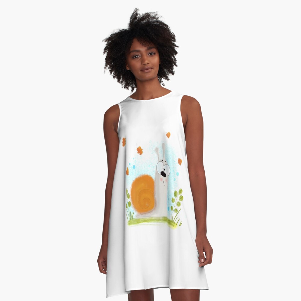 Item preview, A-Line Dress designed and sold by vectormarketnet.
