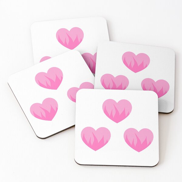 Item preview, Pink flaming hearts DESIGN PACK designed and sold by Rocky Designs.