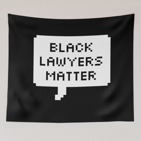 Item preview, LOS ABOGADOS NEGROS IMPORTAN designed and sold by MadEDesigns.