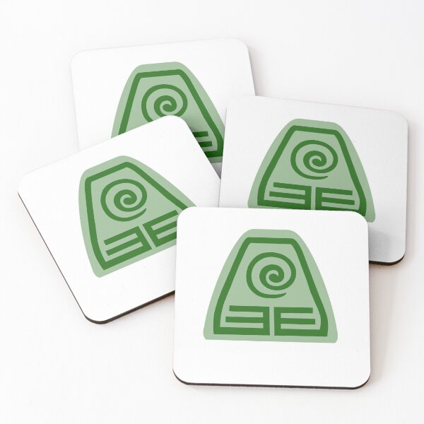 Item preview, Colored Earth Bending Symbol designed and sold by RHallucinations.