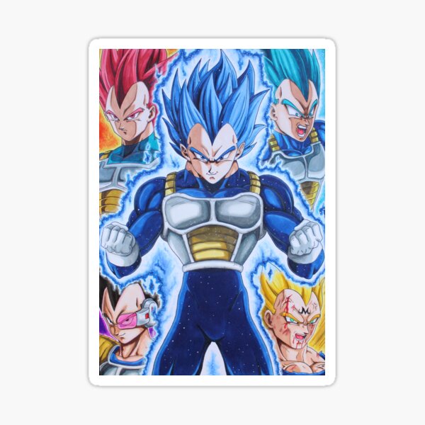 Item preview, VEGETA DRAGONBALL designed and sold by Edgar Tordera.