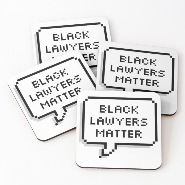 Item preview, LOS ABOGADOS NEGROS IMPORTAN designed and sold by MadEDesigns.