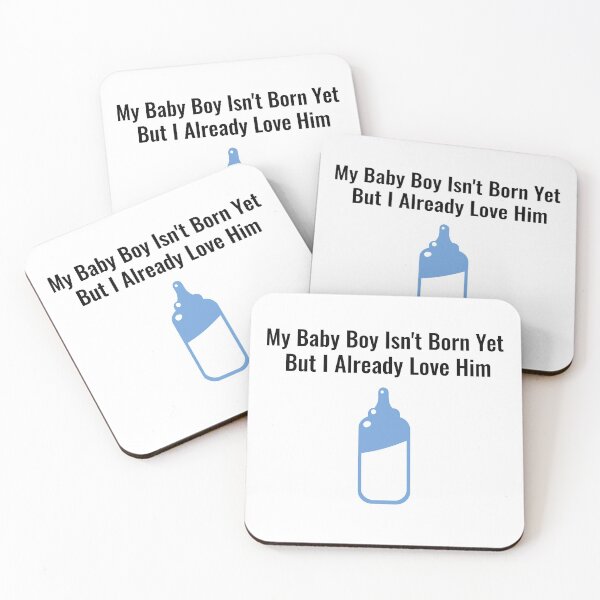 Item preview, My Baby Boy Isn't Born Yet But I Already Love Him designed and sold by DiceNLDesigns.
