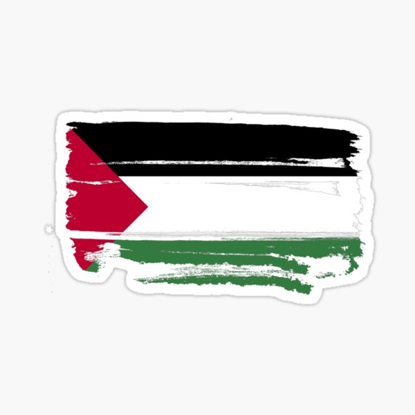 Palestinian Flag & Dome of the Rock Stamp Sticker – WATAN