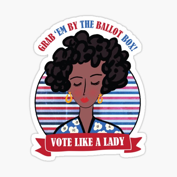 Vote Like A Lady Sticker
