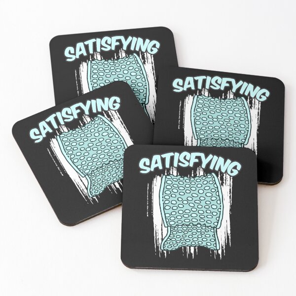 Item preview, Satisfying Bubble Wrap Funny Meme designed and sold by MooonTees.