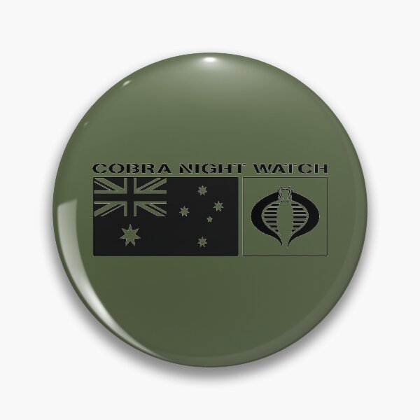 Item preview, Gi Joe Cobra Night Watch Australian Logo Design designed and sold by AJ  Liber.