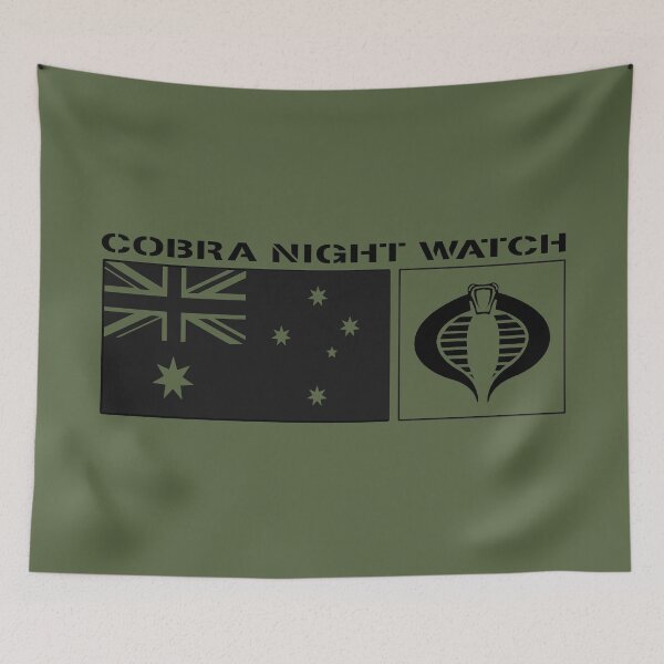 Item preview, Diseño del logotipo australiano Gi Joe Cobra Night Watch designed and sold by AJ Liber.