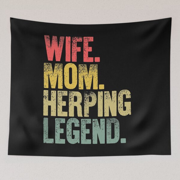 Item preview, Best Mother Women Funny Gift T Shirt Wife Mom Herping Legend designed and sold by Bendthetrend.