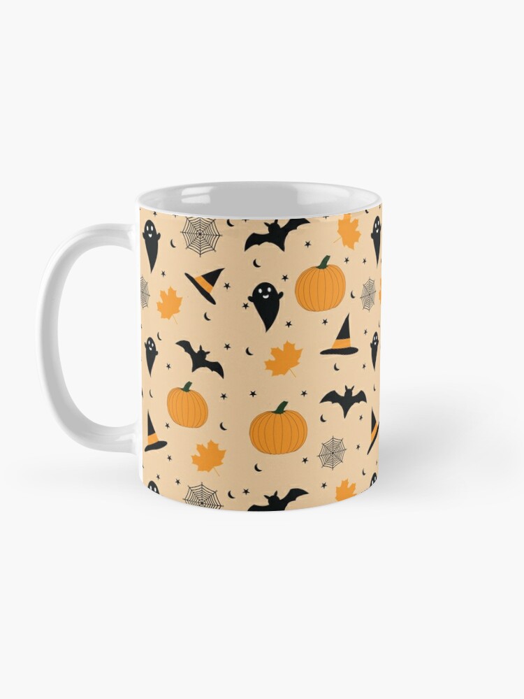 Pastel Preppy Halloween Ice Coffee Cup