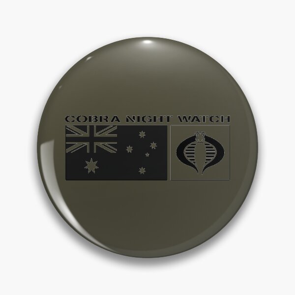 Item preview, Gi Joe Cobra Night Watch Australian Logo designed and sold by AJ  Liber.