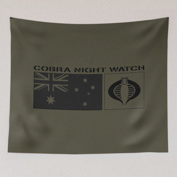 Item preview, Gi Joe Cobra Night Watch Logotipo australiano designed and sold by AJ Liber.