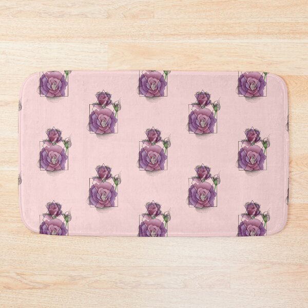Item preview, Geoflower-Digital-Purple and Pink designed and sold by TeaLeef.