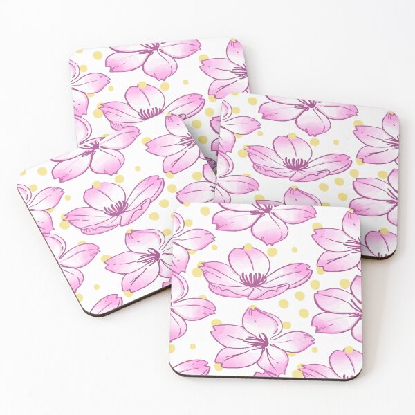 Item preview, cherry blossom bathmat designed and sold by virilamissa.