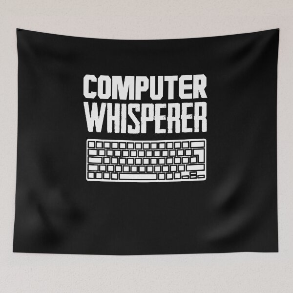 Item preview, Computer Whisperer  designed and sold by MakeGoodChoices.