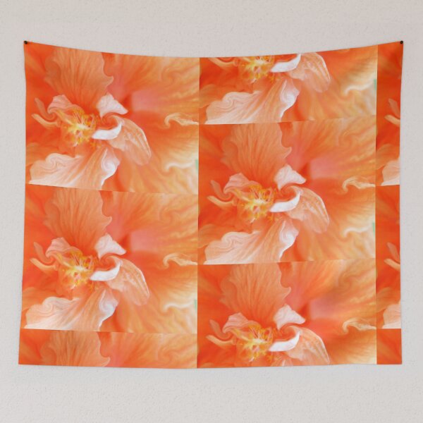 Item preview, Orange Hibiscus Art designed and sold by Kim McClain Gregal.