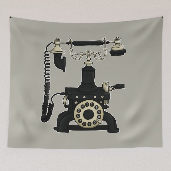 Item preview, Vintage Phone designed and sold by theTeaBear.