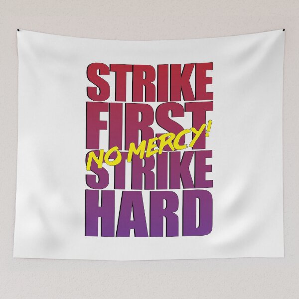 Item preview, Cobra Kai Code- Strike First, Strike Hard, No Mercy designed and sold by Outpost31Design.
