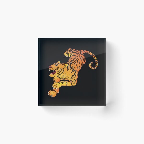 Item preview, Vintage Retro Classic Japanese Wild Tiger Tattoo  designed and sold by StudioTina.