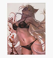 Bakemonogatari Hanekawa Poster Photographic Print