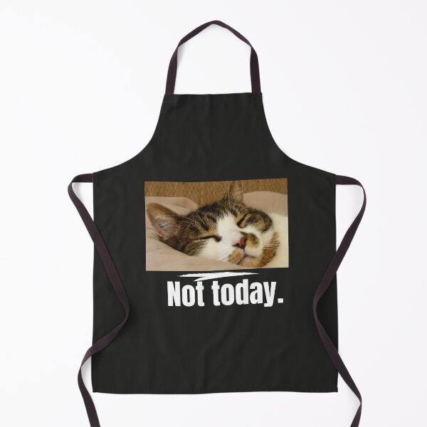 Item preview, Not today lazy cat sleepy kitten designed and sold by Vivasshop.