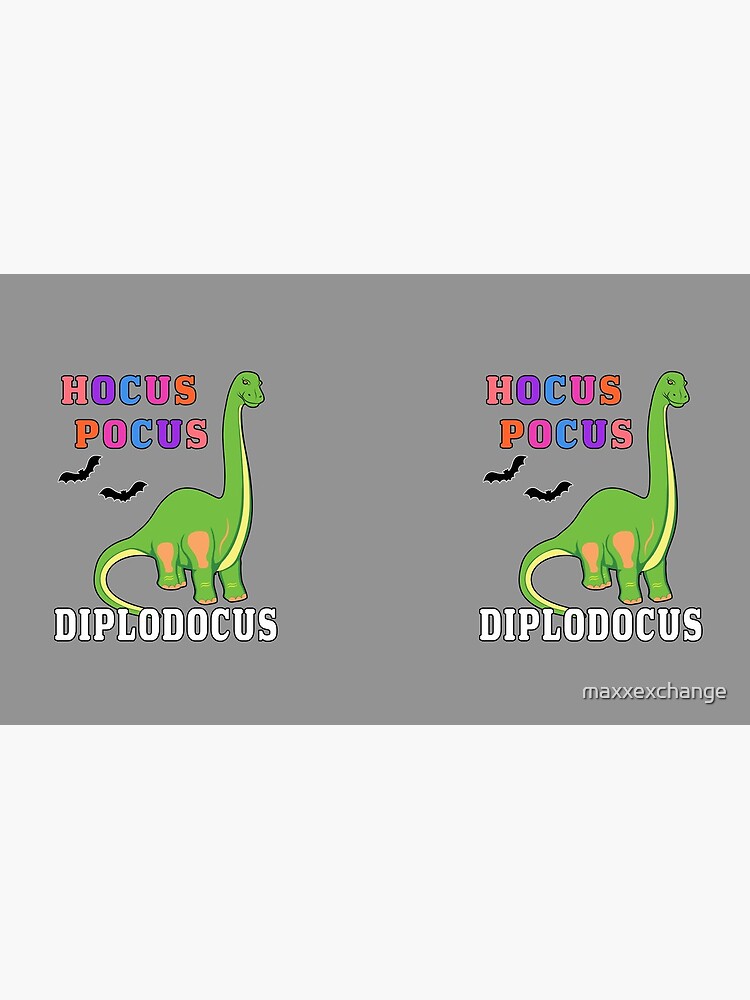 Hocus Pocus Diplodocus Prehistoric Dinosaur Spooky Bat. by maxxexchange
