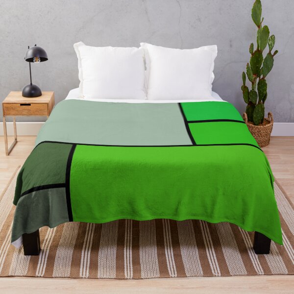 Item preview, green mondrian inspired design designed and sold by pauloneill-art.