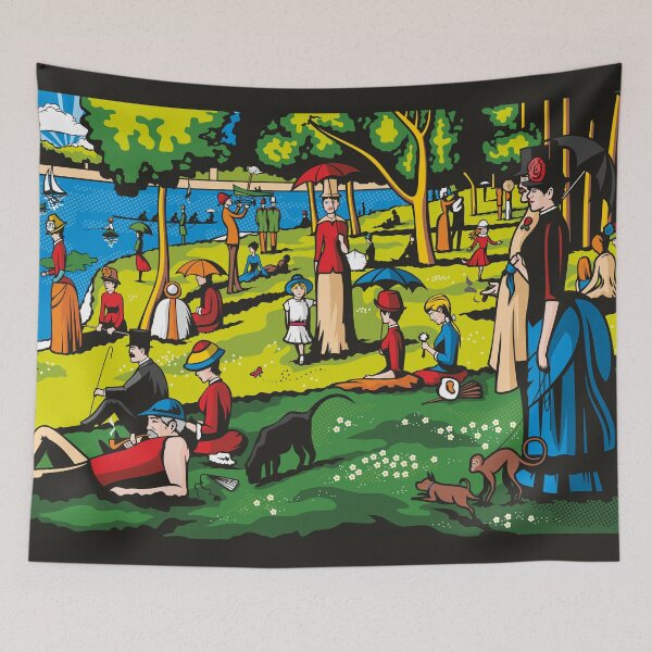Item preview, A Sunday Afternoon on the Island of La Grande Jatte designed and sold by jamieleeart.