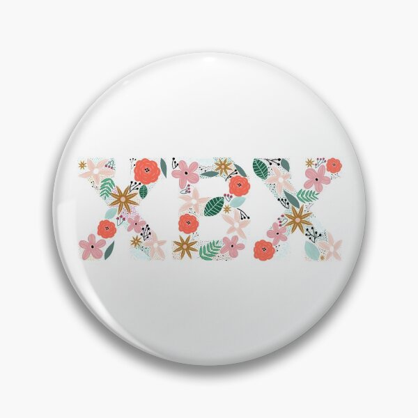 Item preview, Chi Beta Chi Floral Applique designed and sold by Nicolestes.