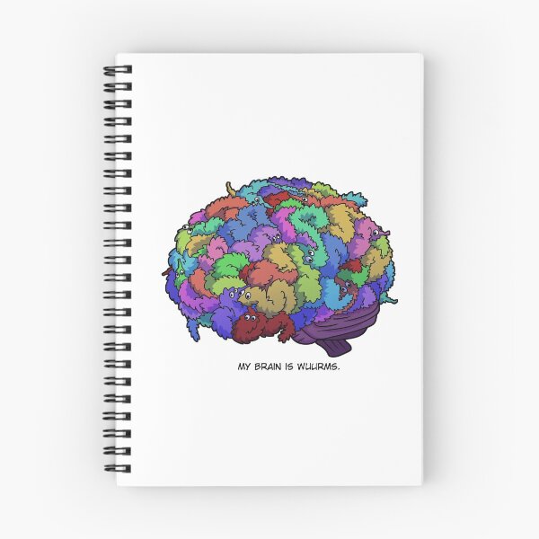 Item preview, Wuurms on the Brain. designed and sold by Veggie-Queen.