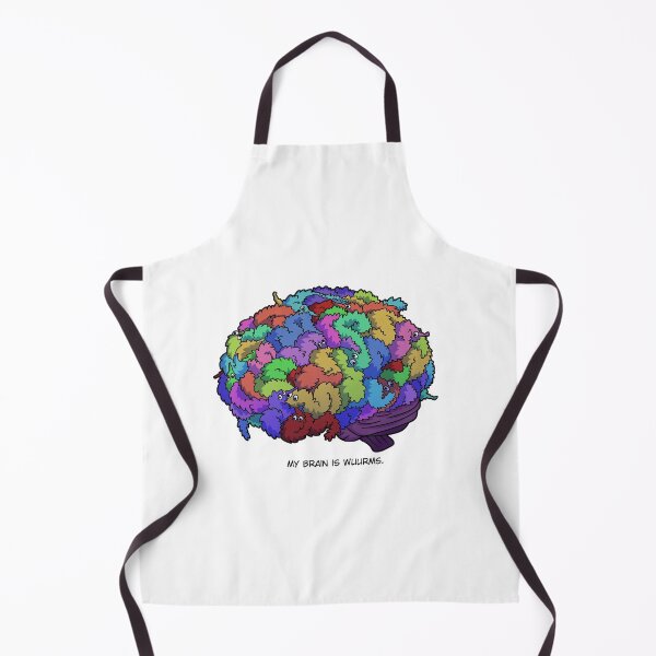 Item preview, Wuurms on the Brain. designed and sold by Veggie-Queen.