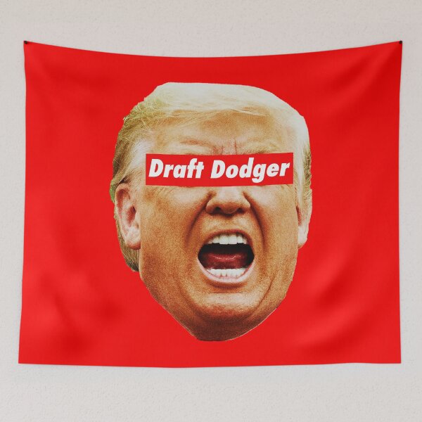Item preview, trump draft dodger 1.1 designed and sold by Thelittlelord.