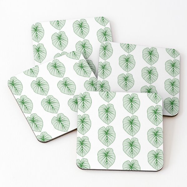 Item preview, Mesh Line Drawing Of A Green Leaf designed and sold by forfun-art.