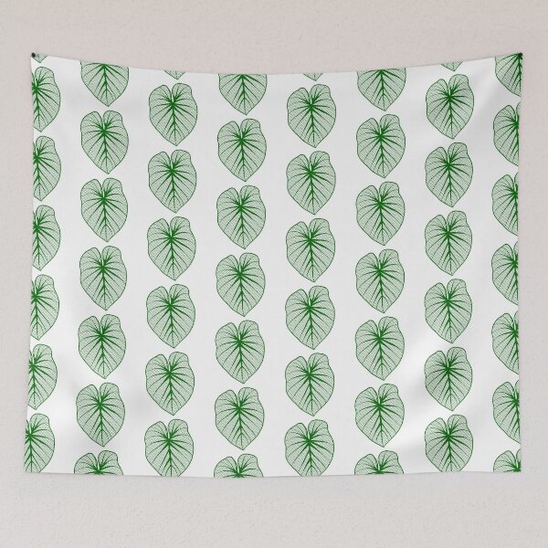 Item preview, Mesh Line Drawing Of A Green Leaf designed and sold by forfun-art.