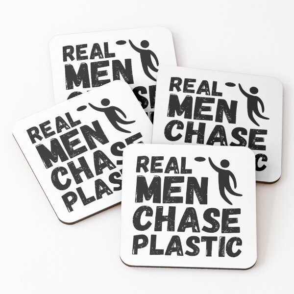 Item preview, Real Men Chase Plastic - Ultimate Frisbee Player Funny designed and sold by m95sim.