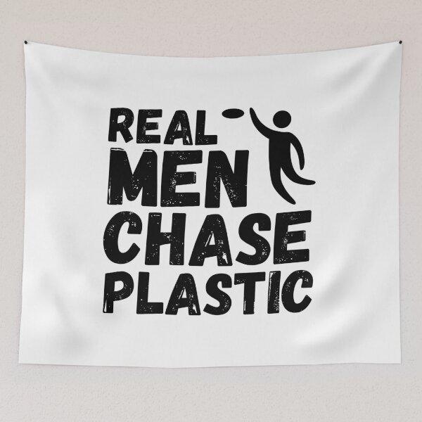Item preview, Real Men Chase Plastic - Ultimate Frisbee Player Funny designed and sold by m95sim.