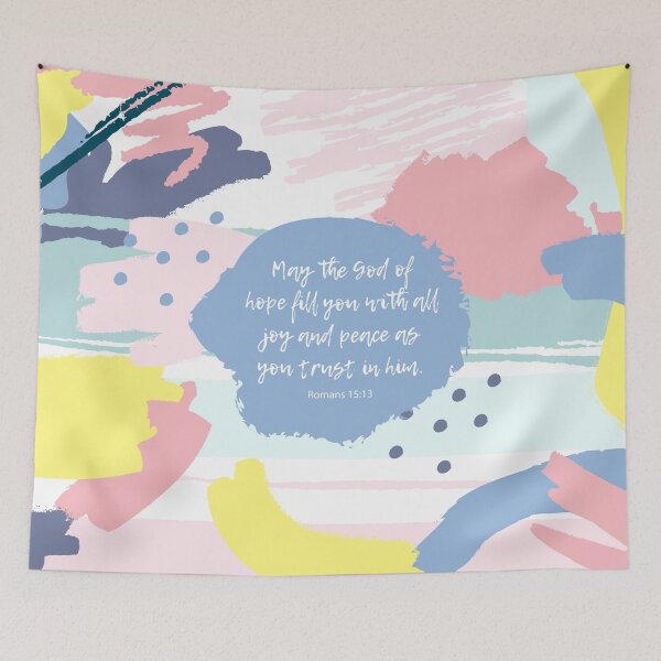 Item preview, The God of Hope, Romans 15:13, Scripture designed and sold by StudioCitrine.