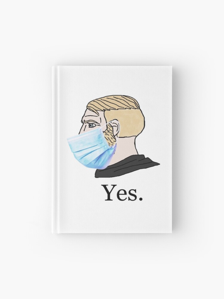 Funny Chad Yes - Yes Chad Meme - Yes Face Meme Poster for Sale by Be Cool