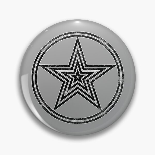 Item preview, Worn Stars in Circles Decal designed and sold by SpitsPixels.