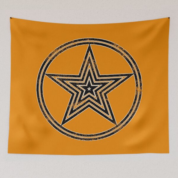 Item preview, Worn Stars in Circles Decal designed and sold by SpitsPixels.