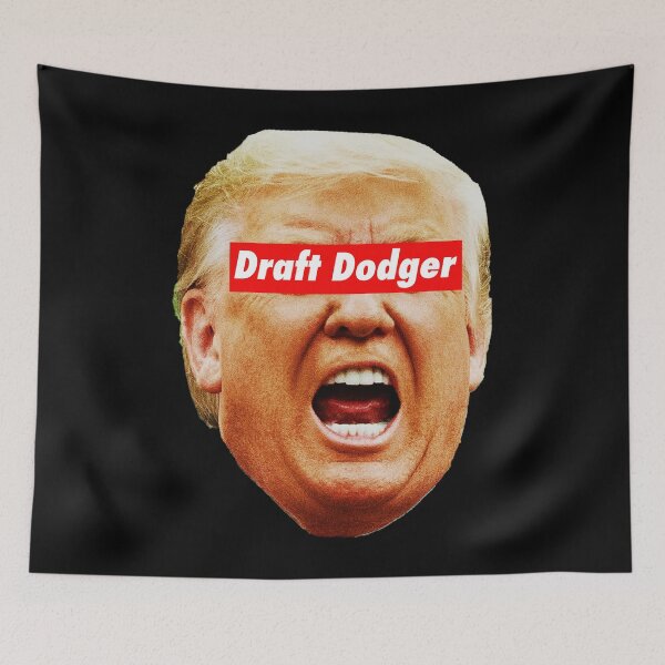 Item preview, trump draft dodger 1.2 designed and sold by Thelittlelord.