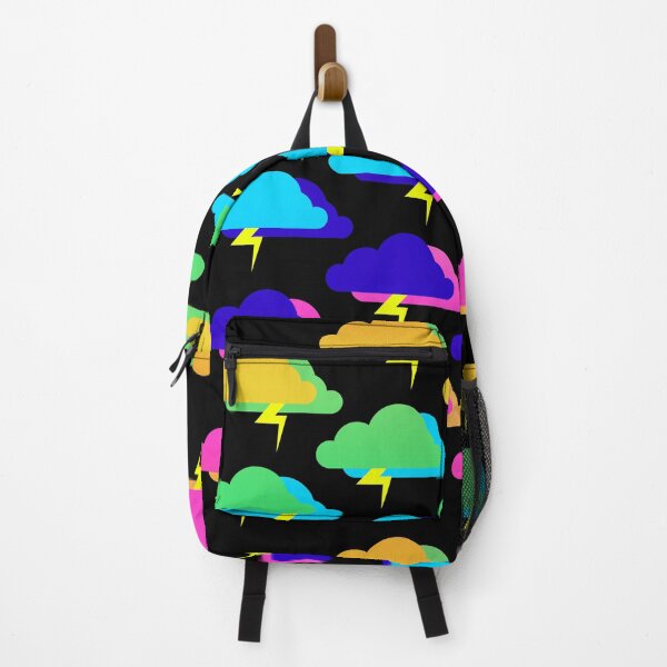 Item preview, Electric Rainbow Storm Clouds designed and sold by shestasaurus.