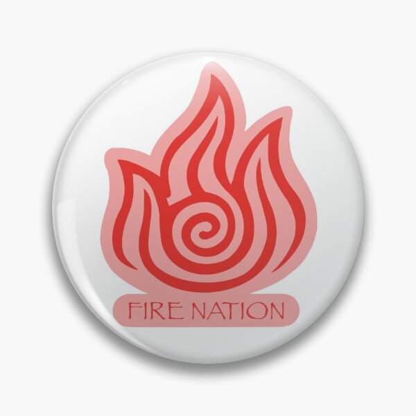 Item preview, Colored Fire Bending Symbol designed and sold by RHallucinations.