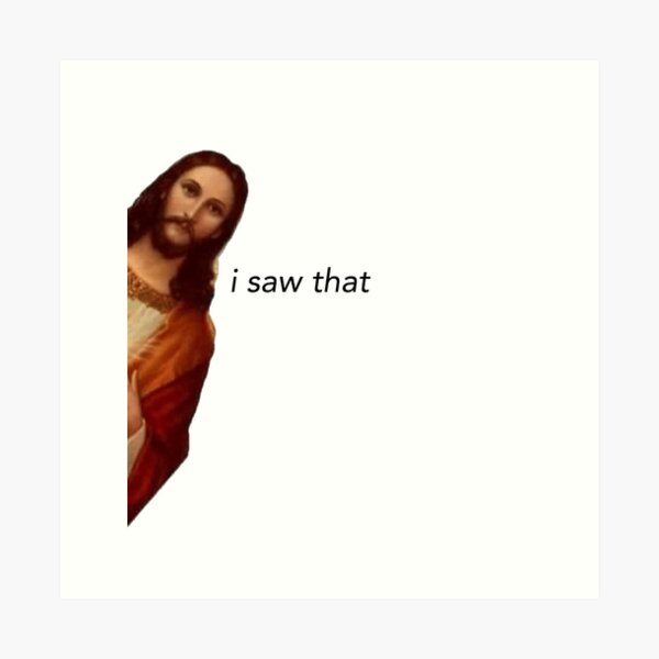 Item preview, jesus i saw that designed and sold by pnkrose.