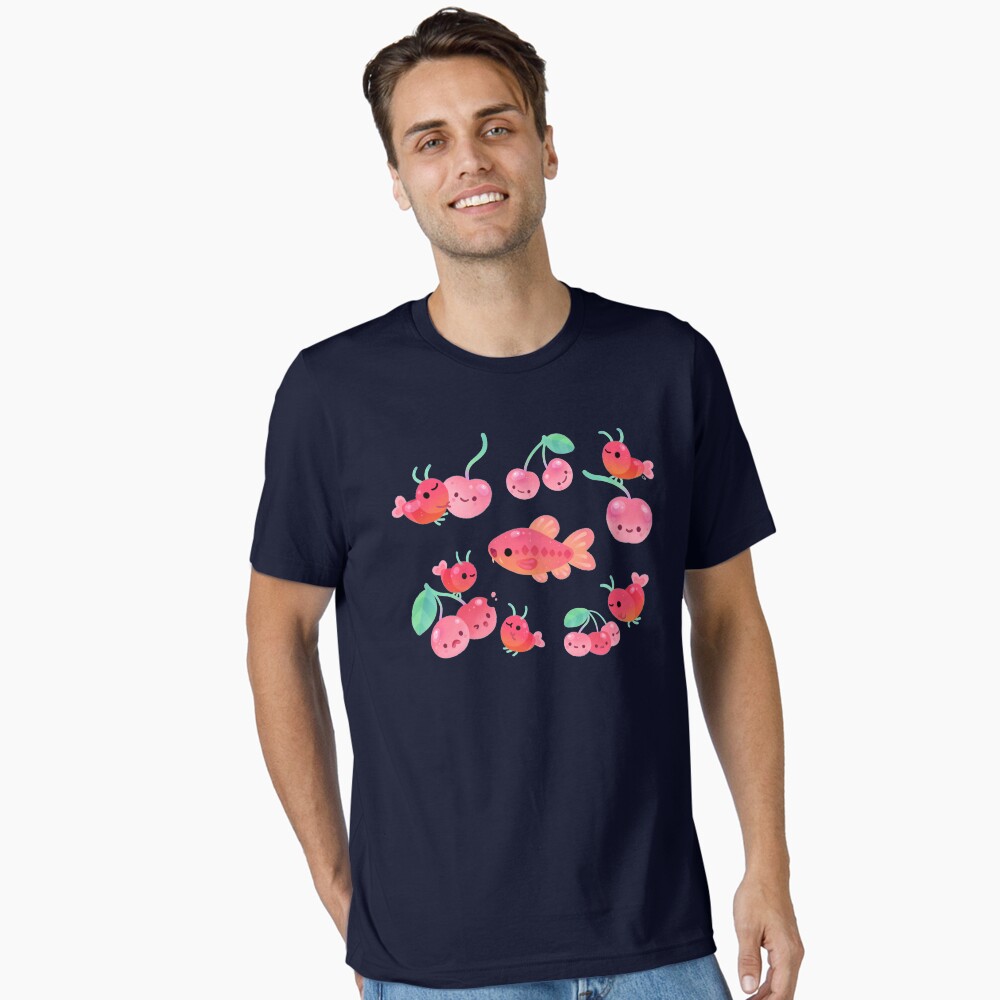 Vista previa del artículo con la obra «Camiseta esencial», diseñado y vendido por pikaole.