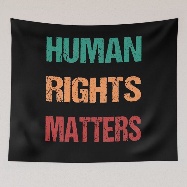 Item preview, HUMAN RIGHTS MATTERS designed and sold by likebakerdo.